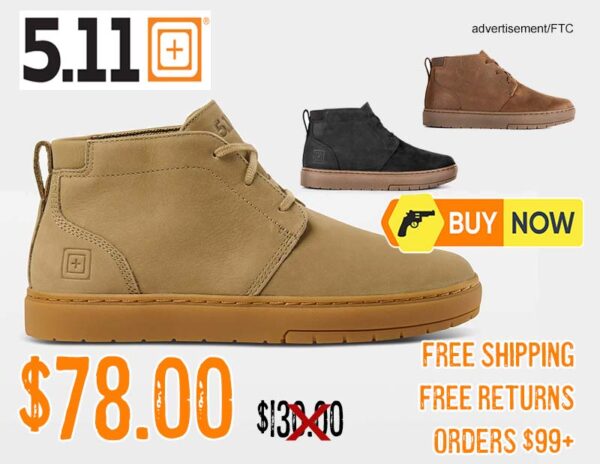 5.11 Mens Chukka Boot lowest price