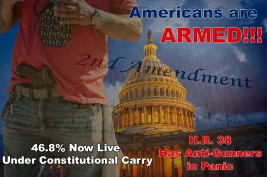 An updated report on concealed carry acknowledges the impact of "constitutional carry" laws in 29 states on the data.