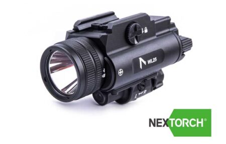 NEXTORCH WL25 Tactical Weapon Light with Green Laser