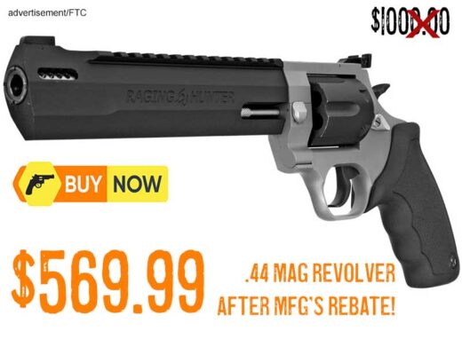 Taurus Raging Hunter .44 Mag Revolver lowest price