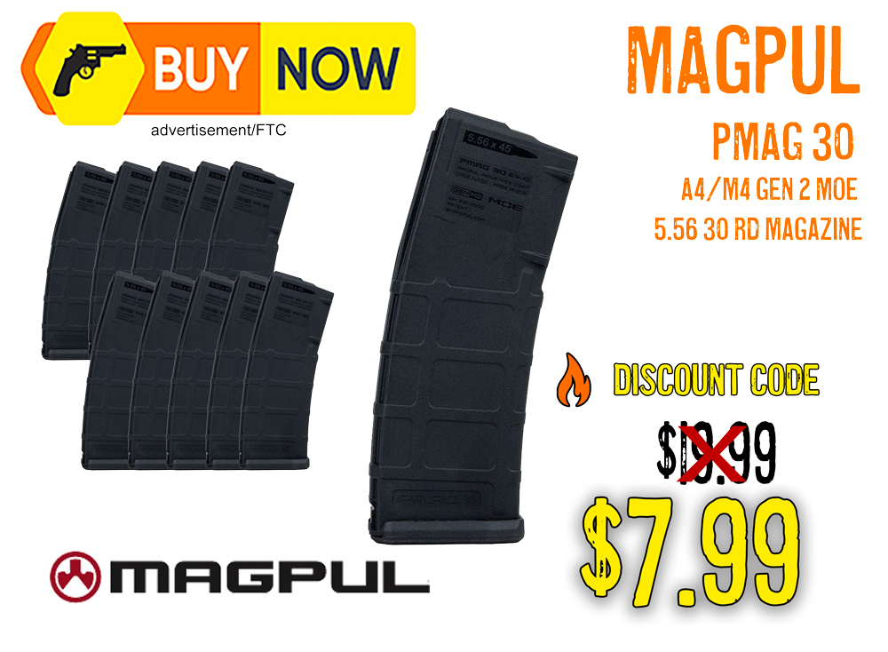 MAGPUL 30Rnd PMAG GEN M2 Magazines $7.99 EACH