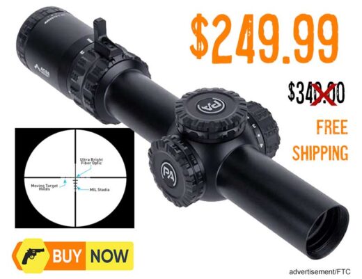 Primary Arms Special Purchase 1-6x24mm SFP Rifle Scope - Illuminated ACSS Nova Fiber Wire Reticle