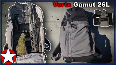 The Gamut 26L should be called Mary Poppins' bag for the tactically inclined. Perhaps a bit too long-winded, but you get the idea. The Gamut can hold a considerable amount of gear easily and still be carried comfortably. This makes it the ideal bug-out bag, range bag, or even everyday carry.