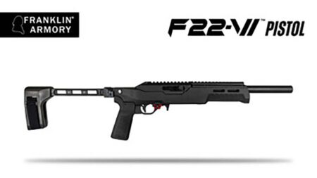 New F22-V Integrally-Suppressed .22LR Pistols and Rifles