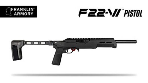 New F22-V Integrally-Suppressed .22LR Pistols and Rifles