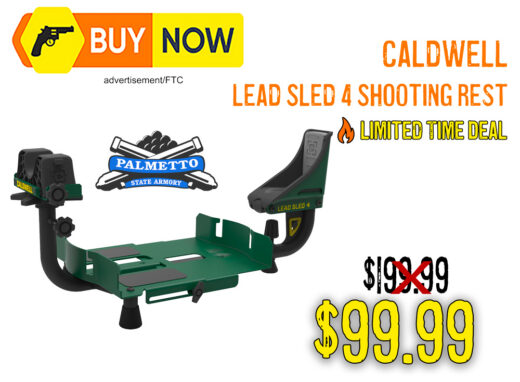 Caldwell Lead Sled 4 Shooting Rest &acirc; $99.99 (50% OFF!)