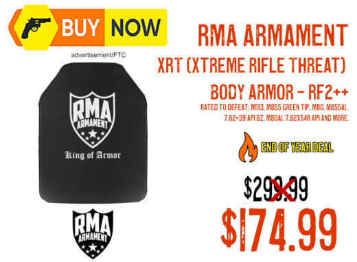 RMA XRT (Xtreme Rifle Threat) Body Armor &acirc; Now $174.99