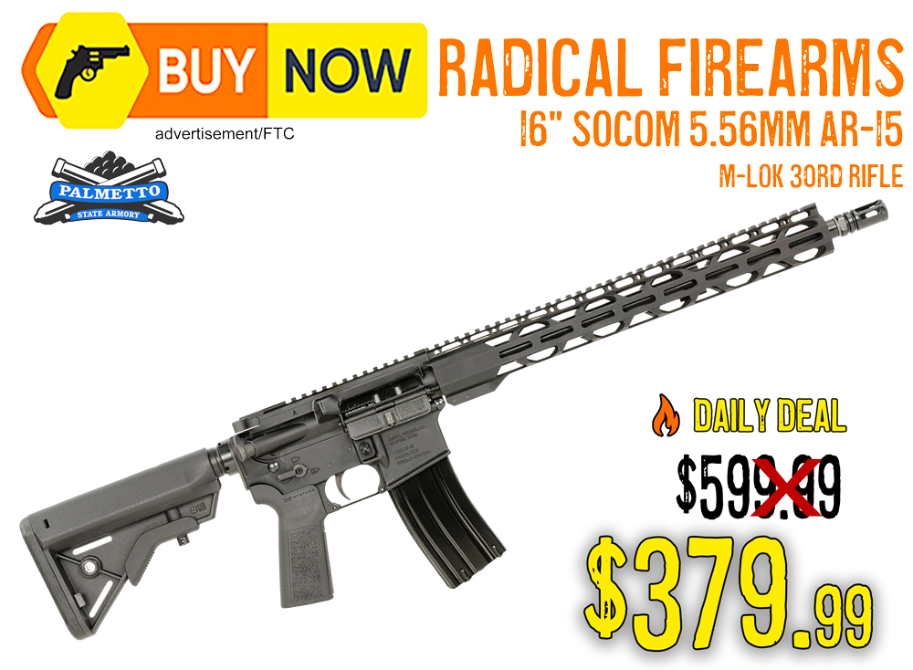 Radical Firearms 5.56 16” M-LOK Rifle – $379.99
