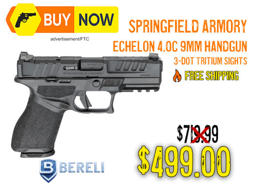 Springfield Echelon 4.0C 9mm Pistol &acirc; $499 (31% OFF)