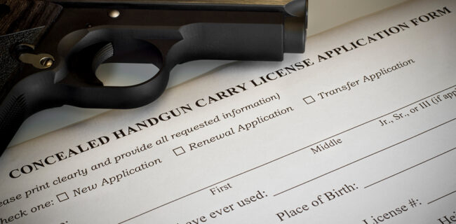 Concealed Handgun Permit Application