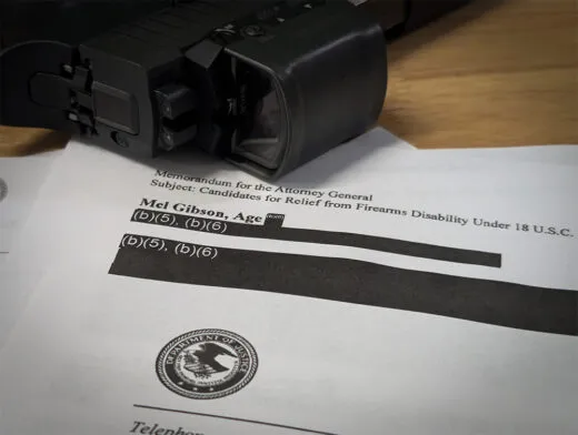DOJ Responds to Gun Rights Restoration FOIA Request