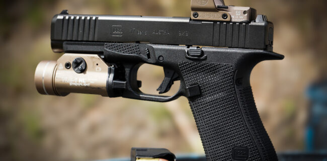 Glock 17 Gen 6 9mm Pistol. Img Duncan Johnson