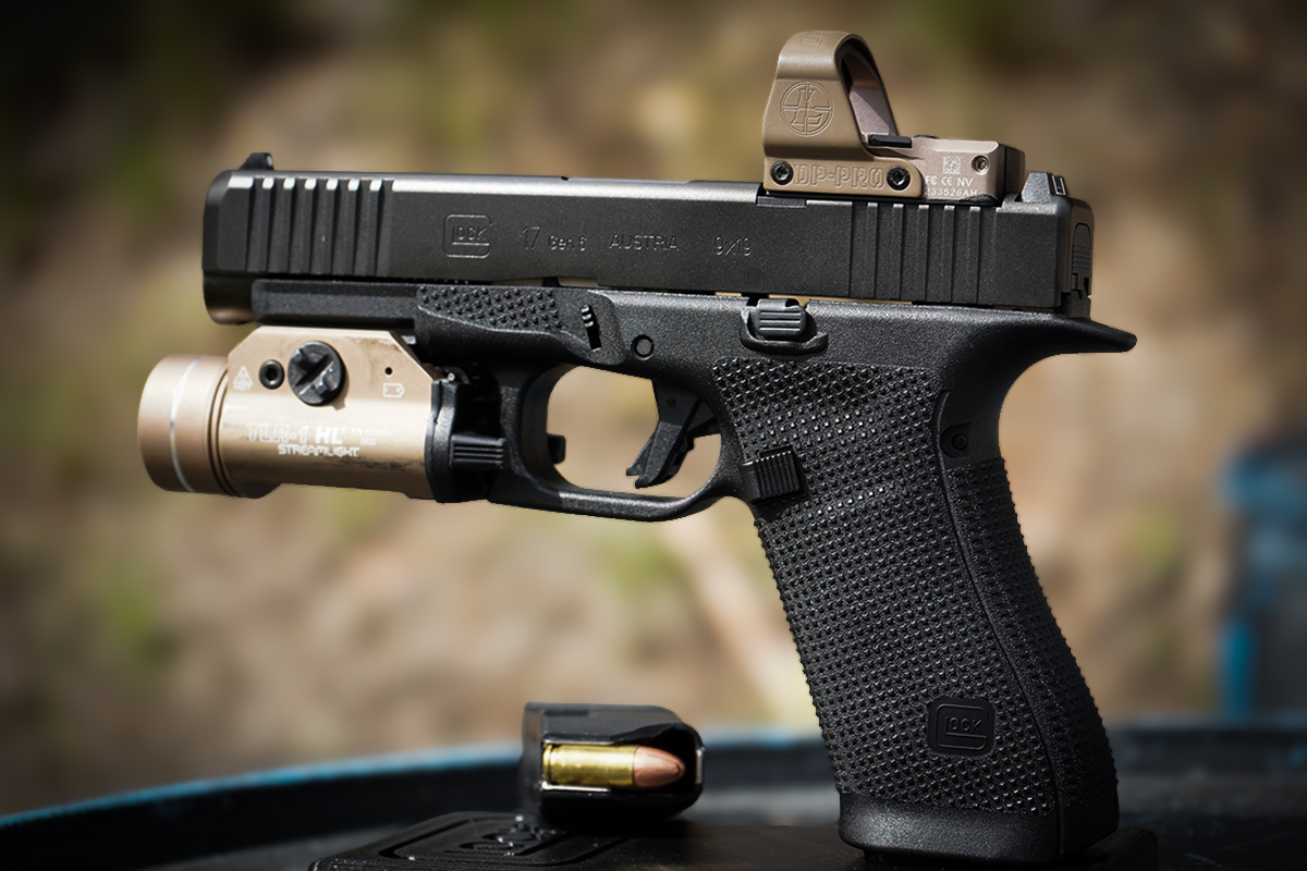 Glock 17 Gen 6 9mm Pistol. Img Duncan Johnson