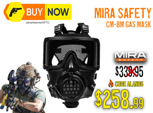 MIRA Safety CM-8M Full Face Respirator Gas Mask &acirc; $258.99