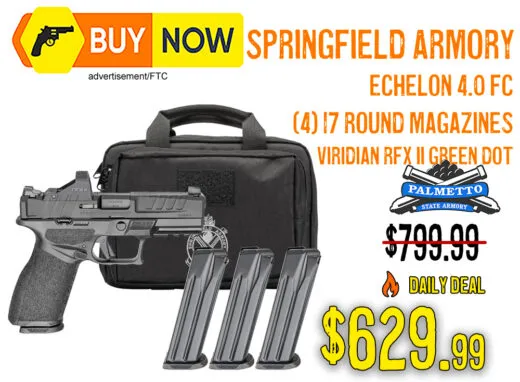 Springfield Echelon 4.0FC Gear Pac 9mm Pistol &acirc; $629.99