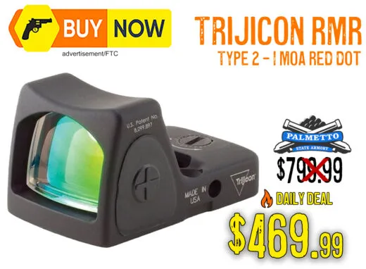 Trijicon RMR Type 2 RM09 1 MOA Red Dot &acirc; $469.99