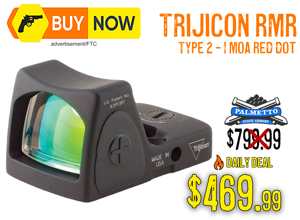 Trijicon RMR Type 2 RM09 1 MOA Red Dot – $469.99