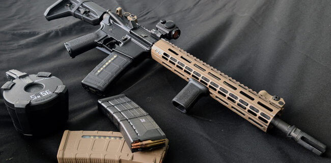 AR-15 Rifle. img Duncan Johnson