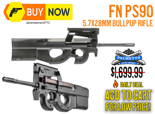 FN PS90 5.7x28mm Bullpup Rifle &acirc; Save 12% Today on This Daily Deal