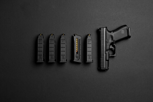 GLOCK OEM 15-Round Magazines for G44. Image courtesy of GLOCK, Inc.