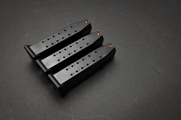GLOCK OEM 15-Round Magazines for G43X and G48. Image courtesy of GLOCK, Inc.