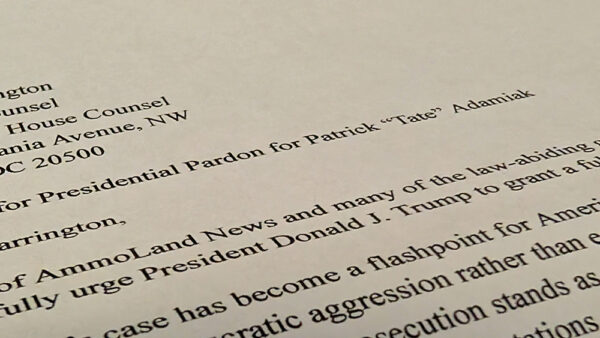 Gun Owners Should Write President Trump & Demand a Pardon for Patrick “Tate” Adamiak