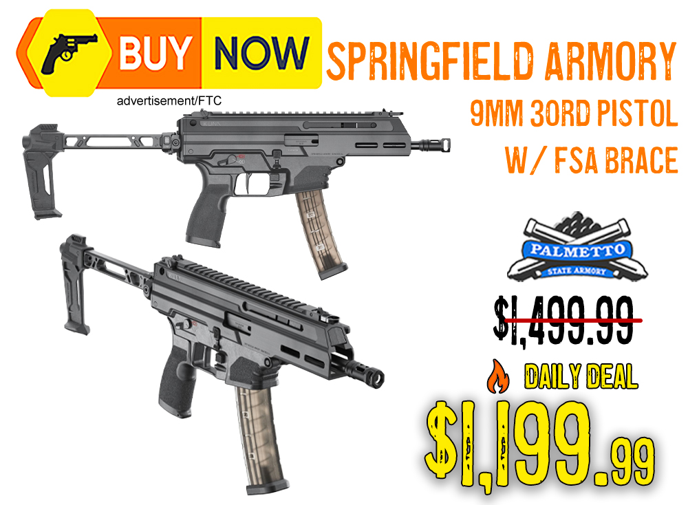 Springfield Armory Kuna 9mm w/ Brace – $1,199