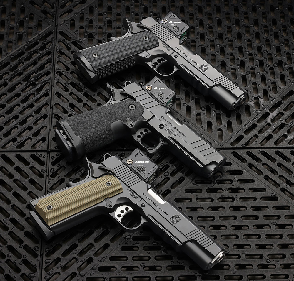 Springfield Adds Aimpoint COA Red Dots to 1911, TRP, Operator & Prodigy Pistols