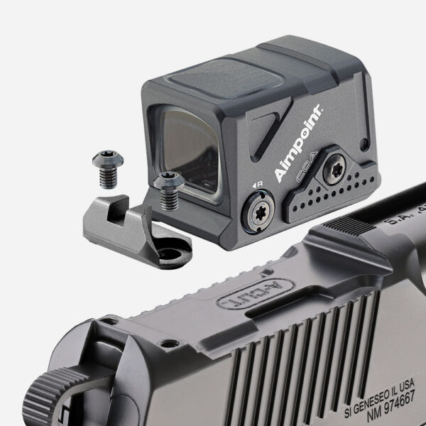 Aimpoint® A-CUTA precisely machined slide interface that allows direct mounting of the Aimpoint® COA® sight. This integrated system delivers a low-profile fit, exceptional stability, and repeatable zero retention.