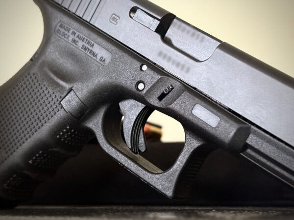 “Safe Action” trigger system. IMG Ryan Hodges