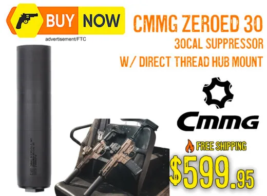 CMMG ZEROED 30 Suppressor &acirc; $599.95