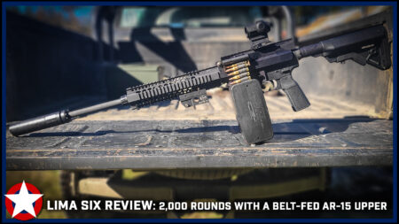 Lima Six Review: 2,000 Rounds With a Belt-Fed AR-15 Upper