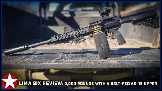 Lima Six Review: 2,000 Rounds With a Belt-Fed AR-15 Upper