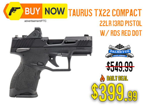 Taurus TX22 Compact .22 LR w/ Red Dot –