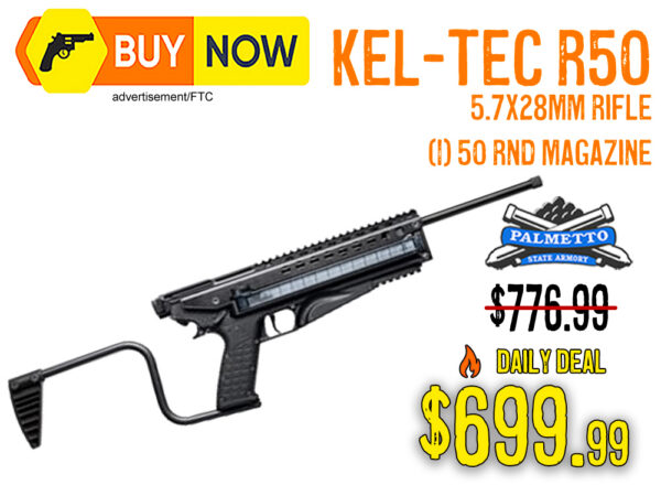 Kel-Tec R50 5.7x28mm Rifle – $699.99, Save 10%