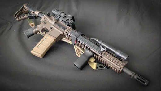 AR-15 Rifle. IMG Duncan Johnson