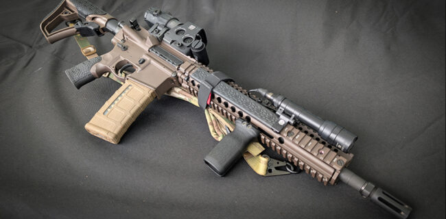 AR-15 Rifle. IMG Duncan Johnson