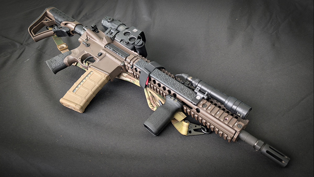 AR-15 Rifle. IMG Duncan Johnson
