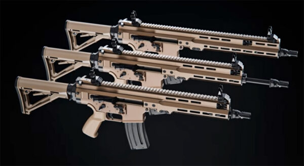FN ARKA will release with three barrel length configurations. Screenshot from YouTube video.