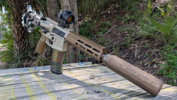 PSA SABRE MIXTAPE 300BO with MIXTAPE suppressor. IMG Duncan Johnson