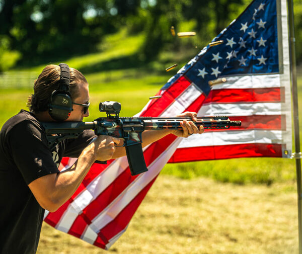 One Horse Express Rifle AR-15 with factory-installed Atrius Forced Reset Selector