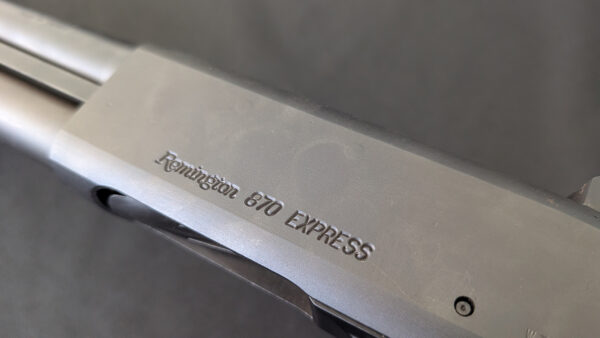 Remington 870 pump-action shotgun. IMG Duncan Johnson