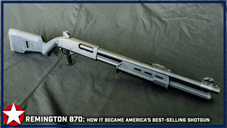 Remington 870 pump-action shotgun. IMG Duncan Johnson