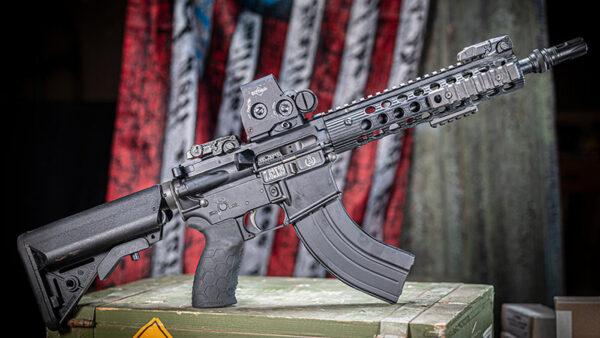 AR 7.62x39 SBR. IMG Jim Grant