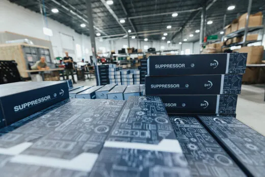 B&T USA suppressor manufacturing facility in Herriman, Utah