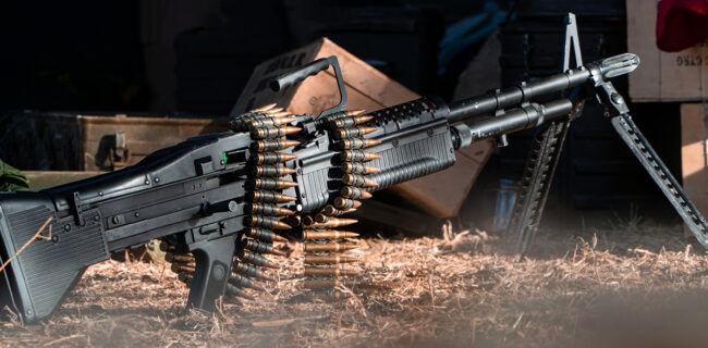 The Supreme Court’s “common use” doctrine strongly protects widely owned firearms such as the AR-15, but critics question whether the test is grounded in the Second Amendment’s original meaning. iStock-1428826745