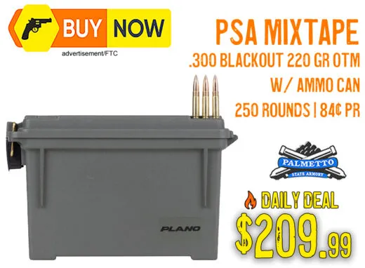 PSA Mixtape .300 Blackout 220-Grain OTM Ammo: $209.99