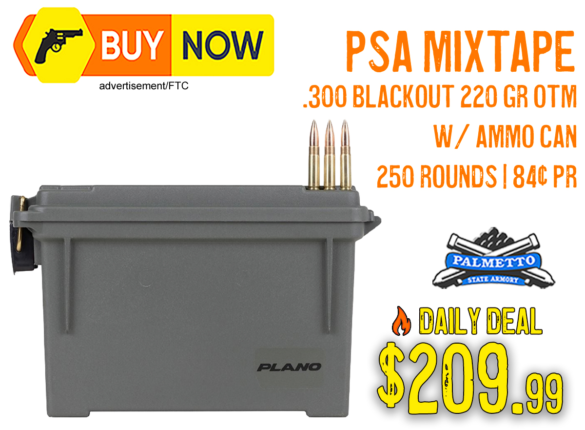 PSA Mixtape .300 Blackout 220-Grain OTM Ammo: $209.99