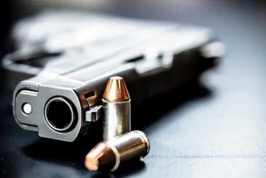 The Justice Department says Montgomery County&acirc;s overlapping 100-yard firearm exclusion zones make lawful public carry nearly impossible and violate the Second Amendment. iStock-901657484