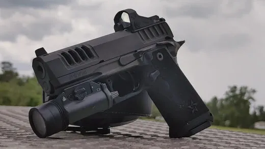 Staccato P4 HD 2011 Pistol. IMG Travis Pike